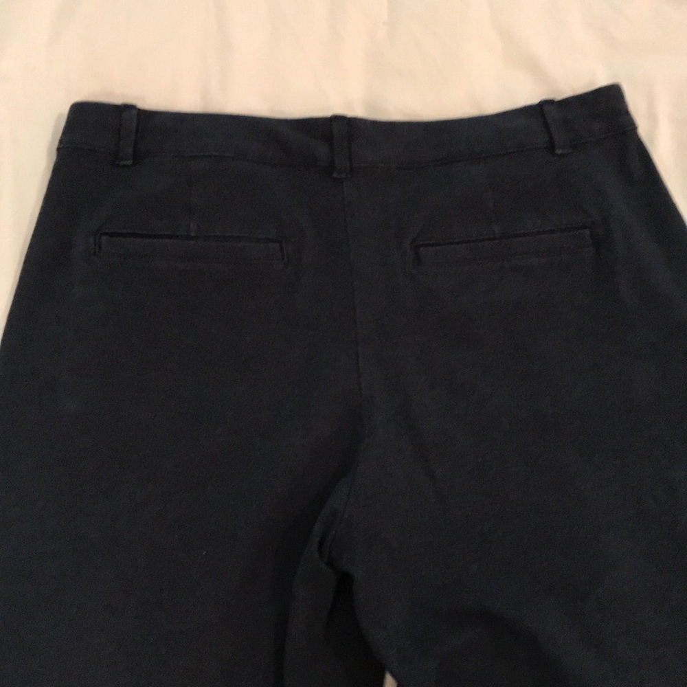 Gap Wide Leg Navy Trouser-12 tall - Picture 5 of 6
